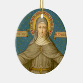 St. Clare of Assisi (SAU 027) Keramikornament (Rechts)