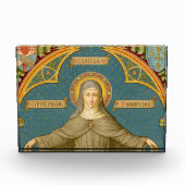 St. Clare of Assisi & Scrolls of Vows (SAU 027) Fotoblock (Vorderseite)