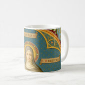 St. Clare of Assisi & Scrolls of Vows (SAU 027) Kaffeetasse (VorderseiteRechts)