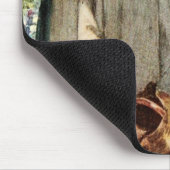 St. Clare of Assisi Watering Blume (M 065) Mousepad (Ecke)