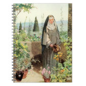St. Clare of Assisi Watering Blume (M 065) Notizblock (Vorderseite)