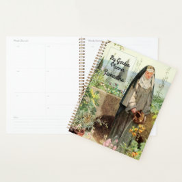 St. Clare of Assisi Watering Blume (M 065) Planer
