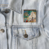St. Clare umfaßt den Körper von St Francis Button (Beispiel)