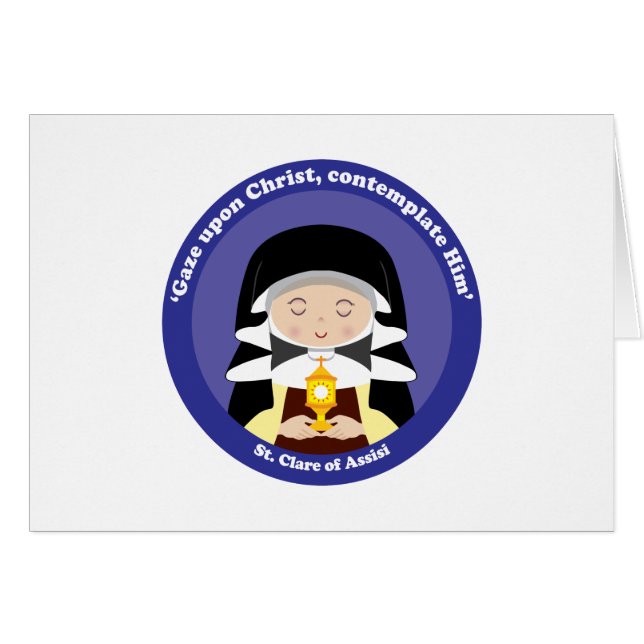 St. Clare von Assisi (Vorderseite (Horizontal))