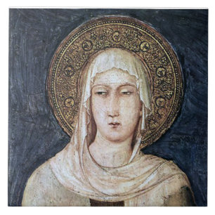 ST. CLARE VON ASSISI, FLIESE