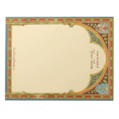 St. Clare's Trefoil Arch (SAU 27) 8.5"x11" Notizblock (Vorderseite)