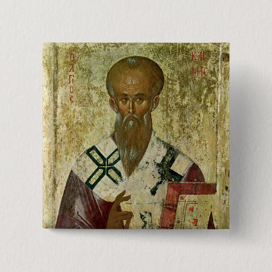 St Clement, 14.-1. Jahrhundert Button (Vorderseite)