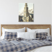 St. Clement Danes Church, Pub. von Rudolph Ackerma Leinwanddruck (Insitu (Schlafzimmer))