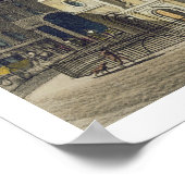 St. Clement Danes Church, Pub. von Rudolph Ackerma Poster (Ecke)