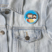 St. Cleopas von Emmaus Button (Beispiel)