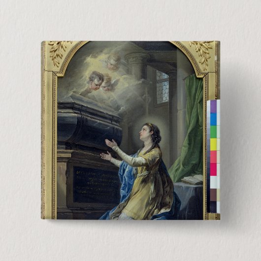 St. Clotilda Button (Vorderseite)