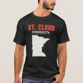 St. Cloud Minnesota USA Staat America Travel Minne T-Shirt (Vorderseite)