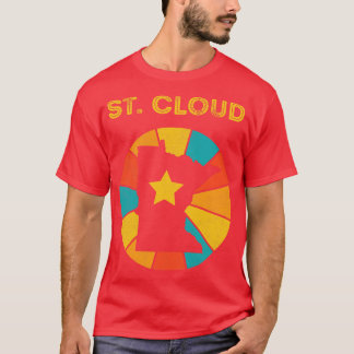 St Cloud Minnesota Vintage Souvenir mit Gebrauchss T-Shirt