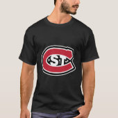 St Cloud Staat Huskieses Icon T-Shirt (Vorderseite)