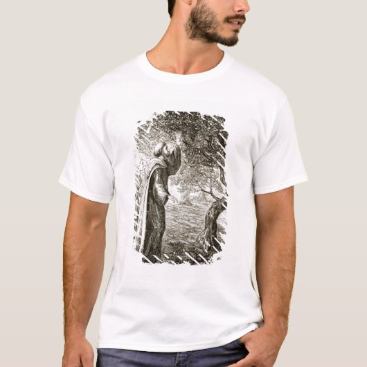 St. Columba ändert bittere Frucht in Bonbon, von T-Shirt (Vorderseite)