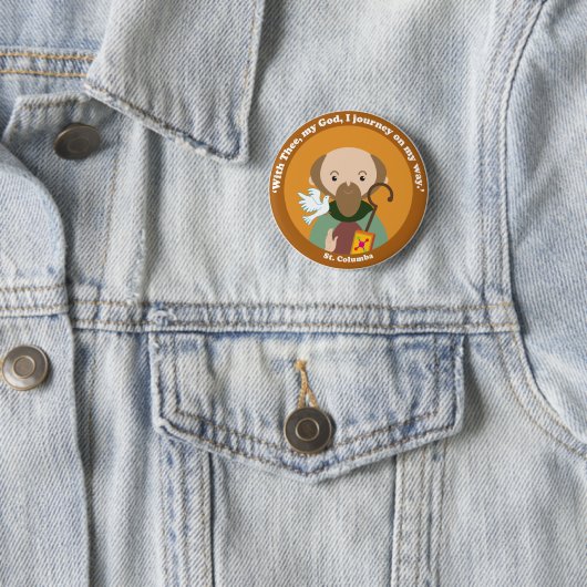 St. Columba Button (Beispiel)