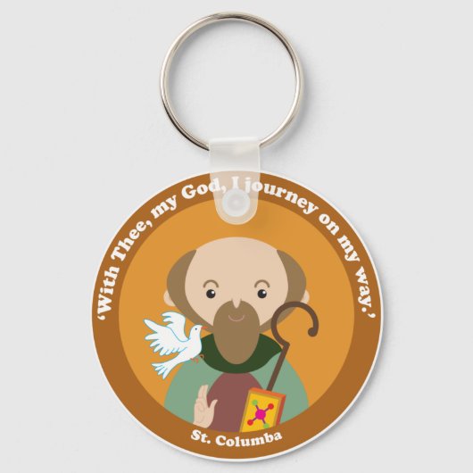 St. Columba Schlüsselanhänger (Vorderseite)