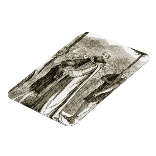 St. Columba segnet einen wilden Jungen aus 'The Tr Magnet (Linke Seite)