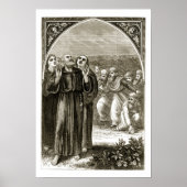 St. Columba sinng, and attacked by the Druids, Poster (Vorne)