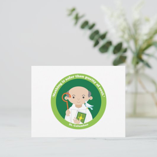 St. Columban Postkarte (Stehend Vorderseite)