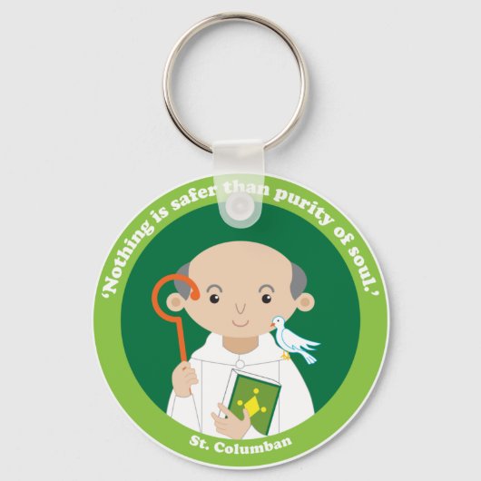 St. Columban Schlüsselanhänger (Vorderseite)
