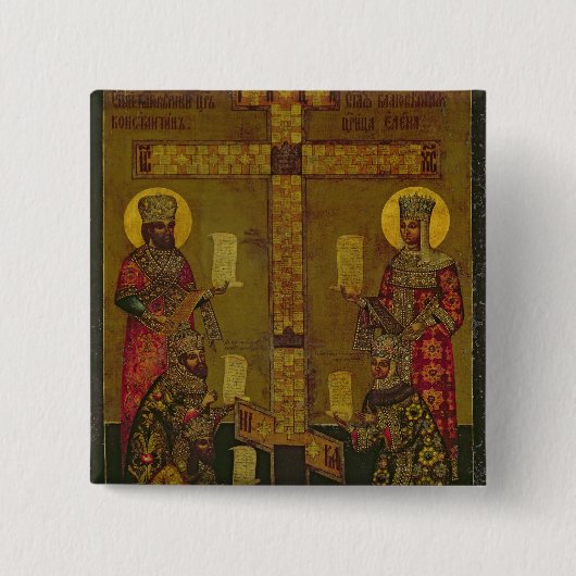 St. Constantine und St. Helena Button (Vorderseite)