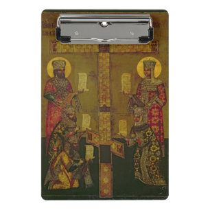 St. Constantine und St. Helena Mini Klemmbrett