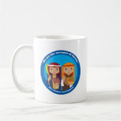 St. Cosmas und Damian Kaffeetasse (Links)