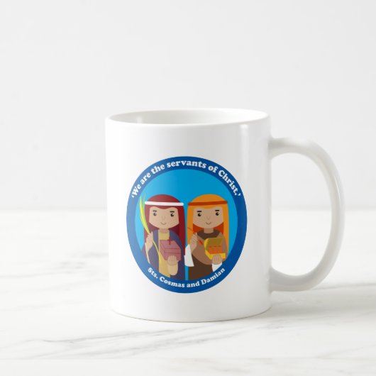 St. Cosmas und Damian Kaffeetasse (Rechts)