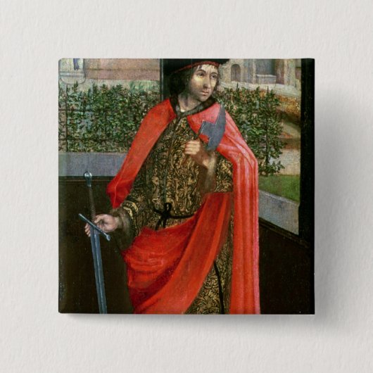 St. Crispin, 16. Jahrhundert Button (Vorderseite)