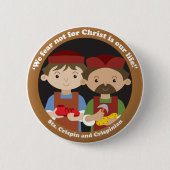St. Crispin und Crispinian Button (Vorderseite)