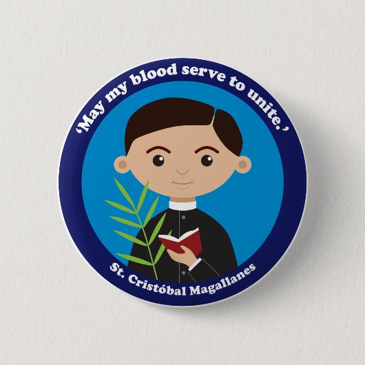 St. Cristóbal Magallanes Button (Vorderseite)