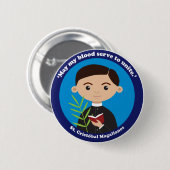 St. Cristóbal Magallanes Button (Vorne & Hinten)