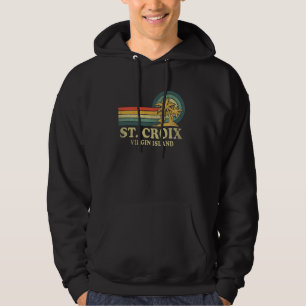 St. Croix Beach Jungferninsel Urlaub Vintage Pal Hoodie