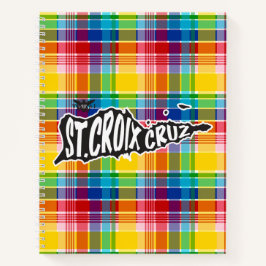 St. Croix "Cruz" Jungfrau Islands, Madras Notizblock