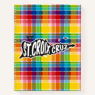 St. Croix "Cruz" Jungfrau Islands, Madras Notizblock