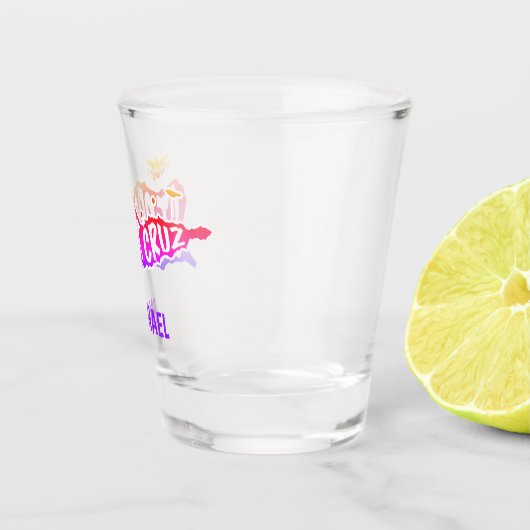 St. Croix, Cruz, U.S. Jungfrau Islands Sunset Schnapsglas (Rechts)