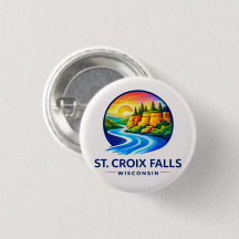 St. Croix Falls Wisconsin Scenic River & Klippen
