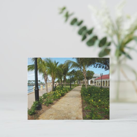 St. Croix, Jungfrau Island Postkarte (Stehend Vorderseite)