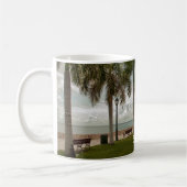 St. Croix Jungfrau Islands Tropical Palms Beach Kaffeetasse (Links)