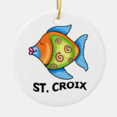 St Croix Keramikornament (Vorne)