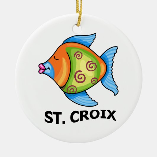 St Croix Keramikornament (Vorne)