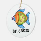 St Croix Keramikornament (Links)