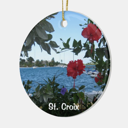 St. Croix Keramikornament (Links)