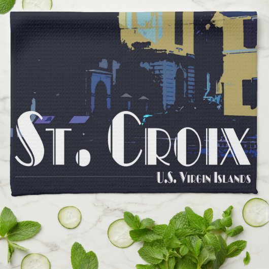 St. Croix Küchentuch (Gefaltet)