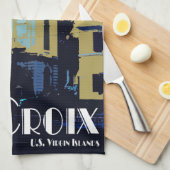 St. Croix Küchentuch (Viertel Falte)