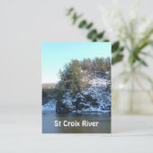 St. Croix Postkarte (Stehend Vorderseite)