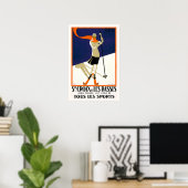 St. Croix Schweiz Skifahren Poster (Heimbüro)