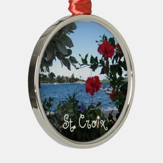 St. Croix Silbernes Ornament (Rechts)