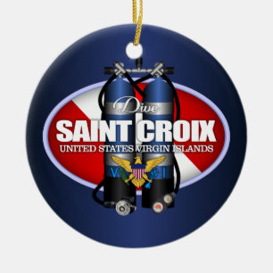 St Croix (ST) Keramik Ornament